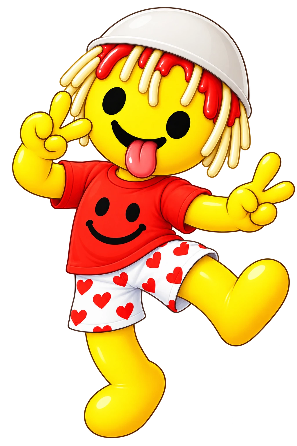 Timmy in einer albernen Pose